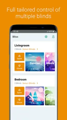 Bliss Smart Blinds android App screenshot 4